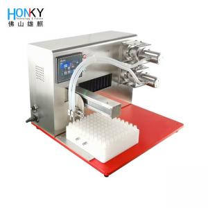 China Small Vial Matrix Filling Machine With High Precision Pump 80 Per Minute wholesale