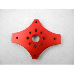 Precision CNC Machined Components 6061 Aluminum CNC Machining Red Anodizing