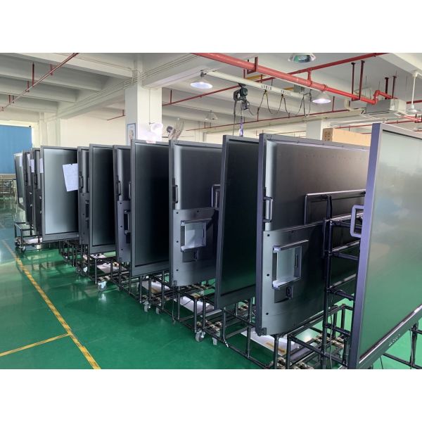 55 to 86 inch Interactive Whiteboard Home TV Meeting Online & Display Floor Height-adjustable Mobile Stand for Displaying Meeting teaching & training