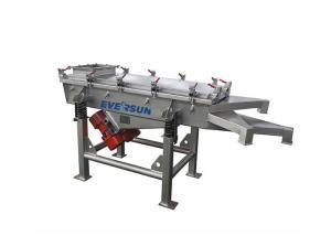 China Industrial Fine Iron Powder Linear Vibrating Screen Sieve Machine 6 Layer wholesale