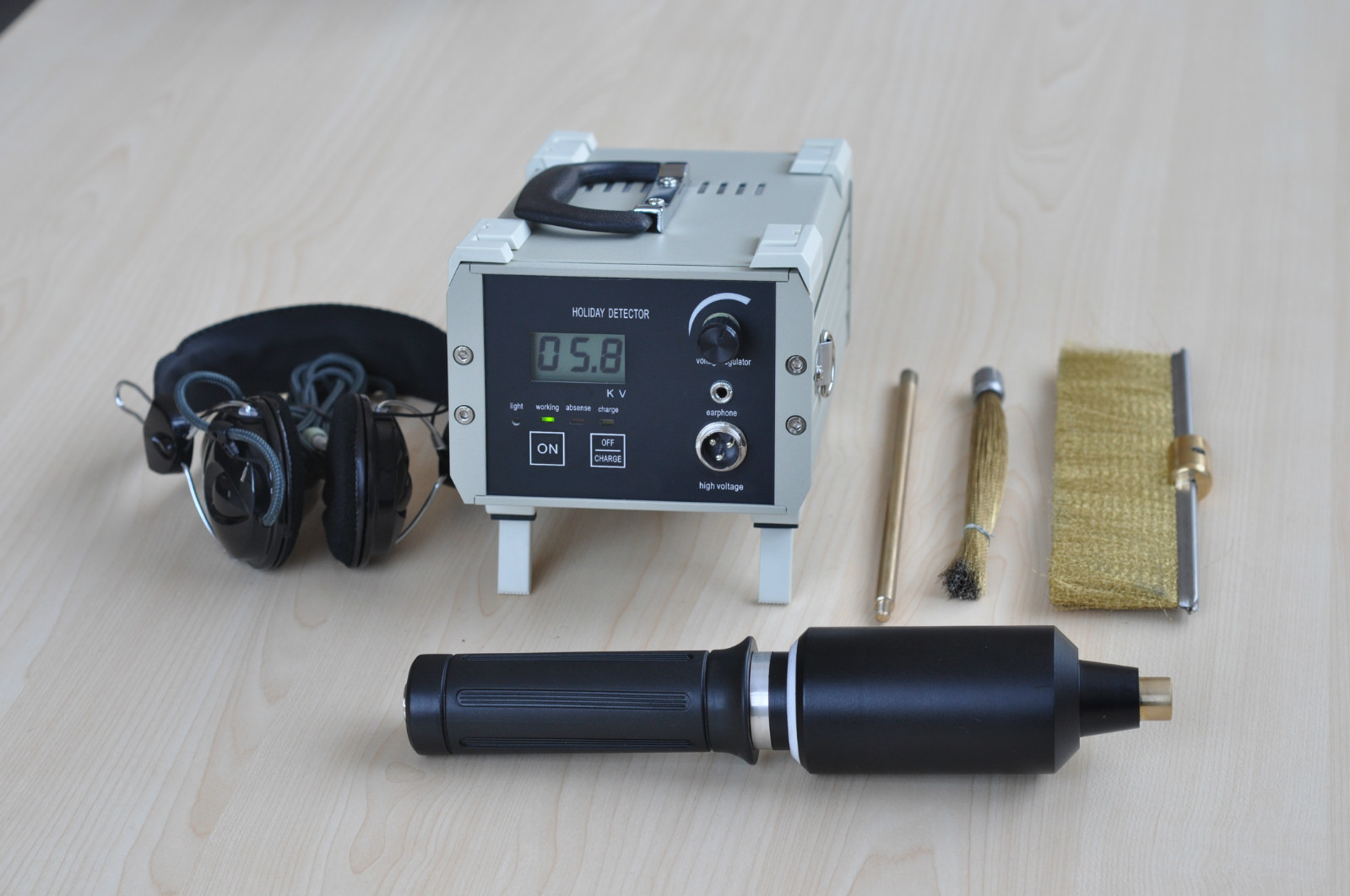 China Holiday Detector, Non Destructive Pipe Corrosion Protection Spark Porosity Holiday Detectors RHD-10 wholesale