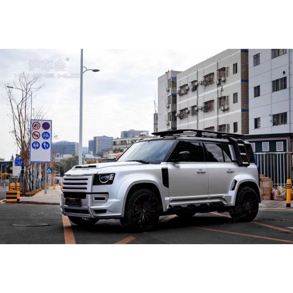Auto Parts Body Kit for Land Rover Defender Defender Upgraded LUMMA Style Front and Rear Bumper Wide-body Kit
