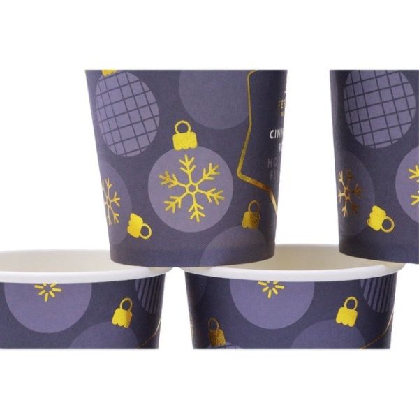 Customized Insulated Disposable Coffee Cups 8 Oz Paper Coffee Cups For Party