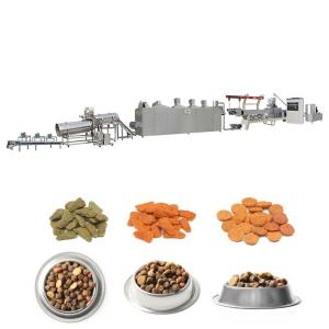 China SS 201 Pet Food Processing Line Twin Screw Extruder Automatic wholesale