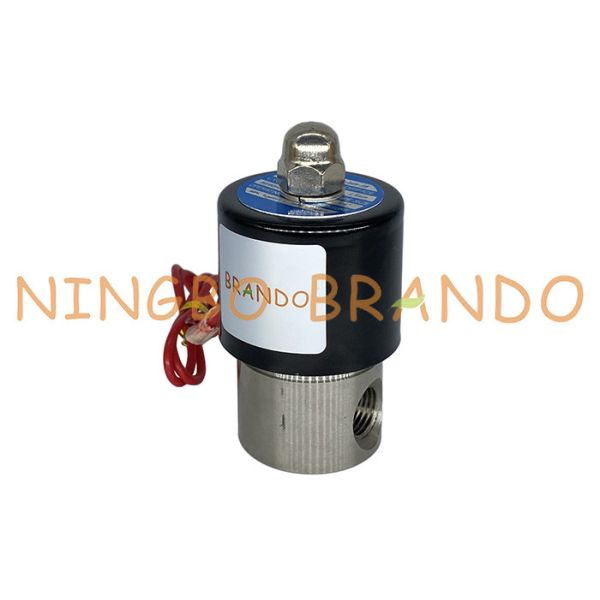 Quality 2S Series 2S025-08 Direct Acting NC Stainless Steel Solenoid Valve for sale