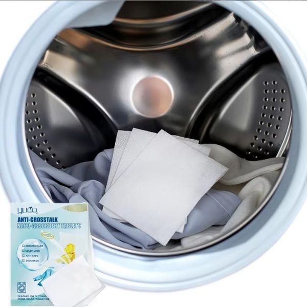 Nonwoven Fabric 30pcs Color Grabber Sheets Fresh Scent For Washing Machine