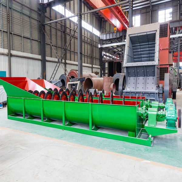 Customized Stainless Steel Spiral Sand Washer with 40-280 tons/hour Capacity for Efficient Gravel Washing