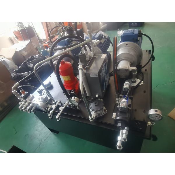 200mm Overall Length Custom Hydraulic Cylinder Power Pack With Telescopic Steel