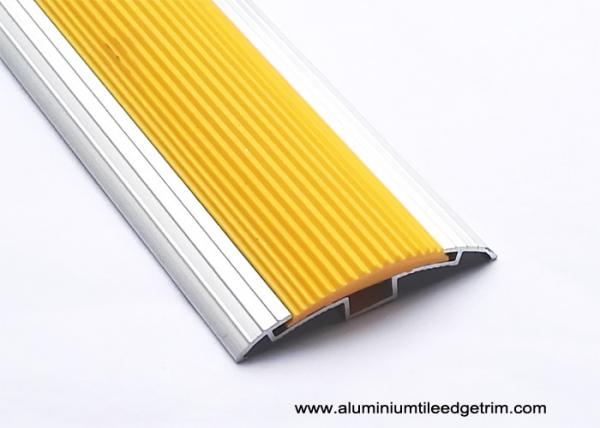 Quality Anti Slip Aluminium Floor Trims Adjustable Height / Edge Transition Floor Tile Beading for sale