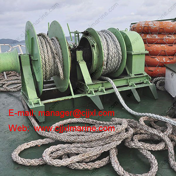 Shipping Hydraulic Waterfall Towing Winch