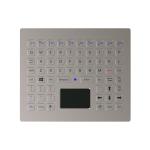 Super-tiny Stainless Steel Industrial Keyboard With Touchpad And Function Keys