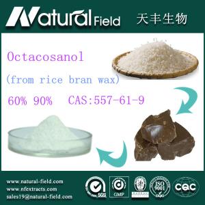 China reducing blood fat rice bran wax octacosanol 60% wholesale