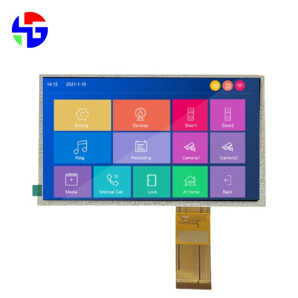 China 8 Inch LCD Screen, RGB,  Auto TFT Display,  800x480 Pixels on sale