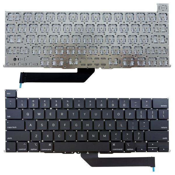 Replacement Keyboard for MacBook Pro 16" 2019 (Model A2141, EMC 3347) – US Layout, Backlit