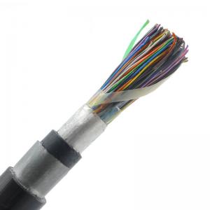 China Telephone Jelly Filled Outdoor Armoured Cable Shielded STP Copper 26AWG wholesale