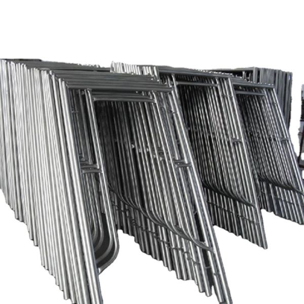 Powder Electro Galvanized Hdg H Type Scaffolding Frame Safety Masonry Material