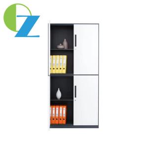 China 12mm Slim Metal Storage Cabinet Filing 4 Door For Office wholesale