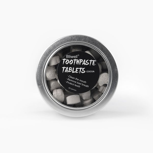 Not Irritating Eco Friendly Toothpaste Tablets , Chewable No Waste Toothpaste