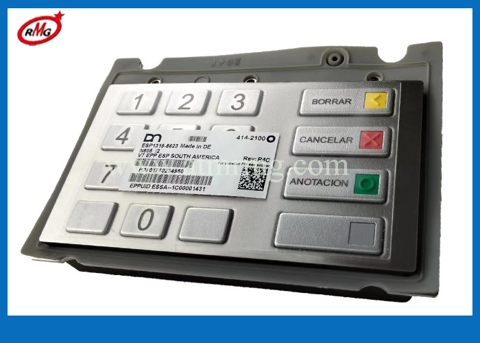 China ATM Parts Diebold Nixdorf DN EPP V7 Keyboard Keypad Pinpad 01750234950 1750234950 wholesale