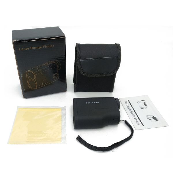 6X25 Waterproof Golf Laser Rangefinder 1000M Distance Sharp View For Golf Shooting