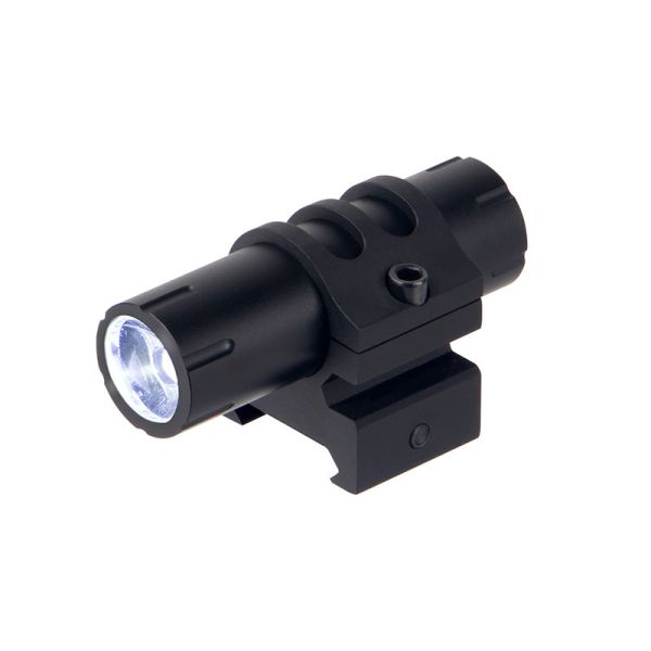 25.4 mm Angled Offset Low Profile Ring Mount For Light Devices Fit On Picatinny / Weaver Rail