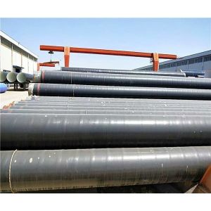 China S235 EN10025 SSAW welded pile pipes with anti-rust coating wholesale