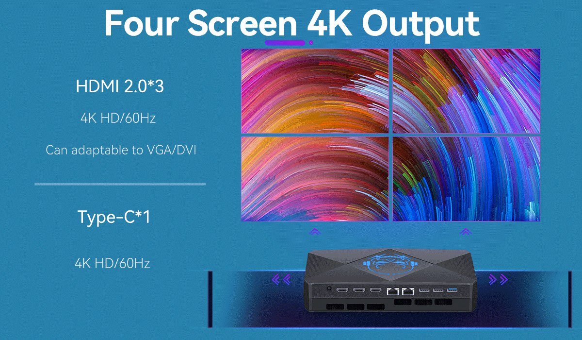 Intel Core i7 12700H Mini PC With RTX3060 Laptop 12G Discrete Graphics And DDR4