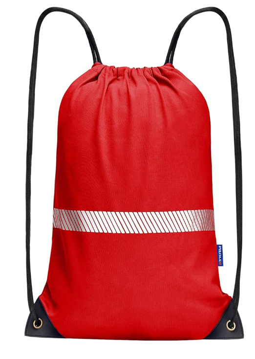 Drawstring Backpack Bag work Sackpack