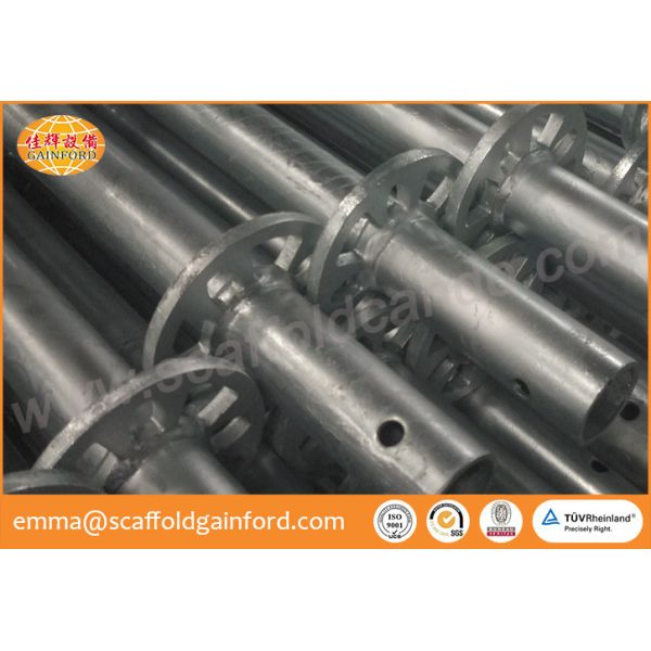 Scaffolding ring lock standard ledger diagonal joint pin base collar ring lock system family for China bridge project