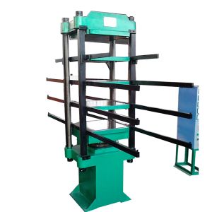 China Rubber Floor Making Machinery / Rubber Mats Hydraulic Vulcanizing Press Machine on sale