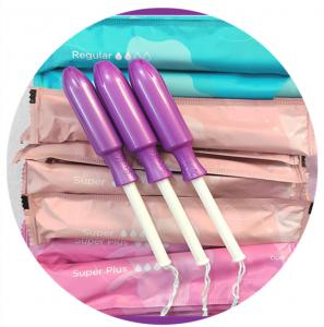 China Wholesale Of Ordinary Quantity Tampons In Bulk Organic Tampons With Applicator Tampon Logo wholesale