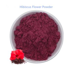 China Roselle Extract Hyaluronic Acid Sodium Hyaluronate Hibiscus Flower Powder wholesale