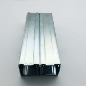 China 41mm Silver Galvanized U Channel Steel Construction on sale