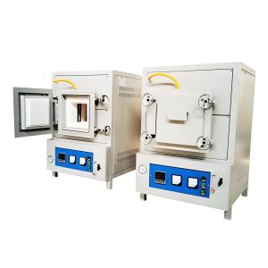 China AC 220V Controlled Atmosphere Heat Treatment Furnace 1700C Atmosphere Box Furnace wholesale