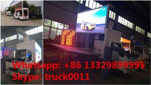 China Jmc LHD mobile digital billboard LED advertising vehicle for sale, hot sale high quality and best price JMC LED truck wholesale
