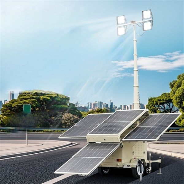Solar Light Tower Eco Friendly Telescopic Light Tower Mobile Light Tower Manufacturers