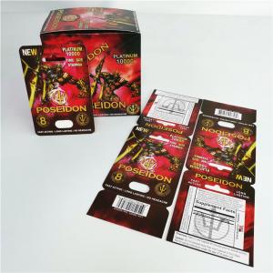 China 69 Male Enhancers Sexual Paper Card And Packaging Box In Stock With Bullet wholesale