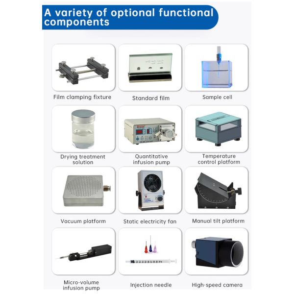 BXT-350H Automatic Contact Angle Meter for Surface Tension Measurement