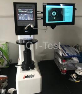 China Hardness Testing Equipment , Portable Brinell Hardness Tester Large LCD Reading wholesale