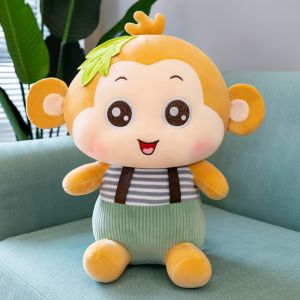 Hand Washable PP Cotton Stuffing Plush Monkey Doll