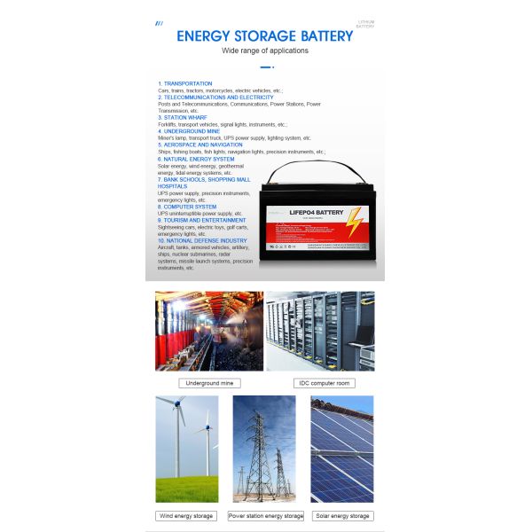 LifePO4 Deep Cycle Battery 12V 200ah Camping Caravan RV Boat Lithium Ion Battery