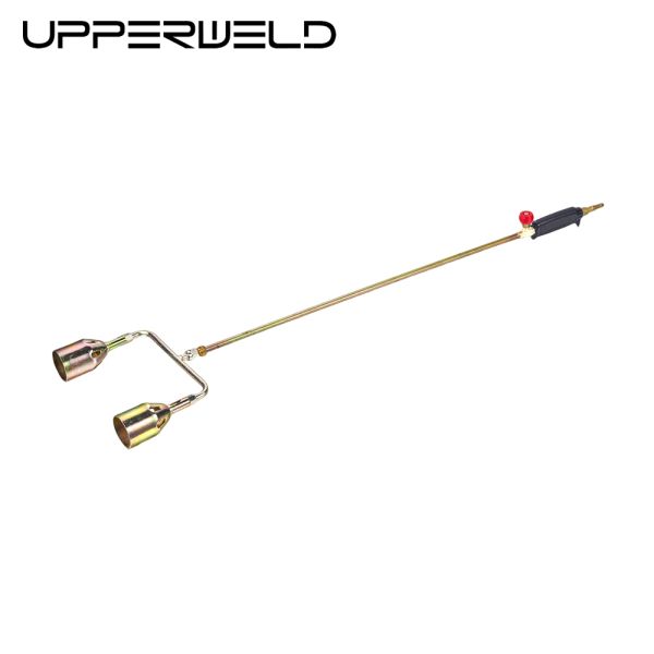 UP320-2 Gas Propane Torch Weed Burner Killer Flame Blow Torch for Roofng Roads Ice