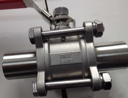 Quality 3pc SS316 Material Manual Ball Valve with 1000-3000 WOG ISO 9001:2000 for sale
