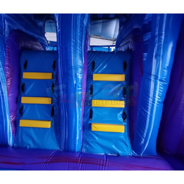 Custom Size Inflatable Bounce House With Water Slide