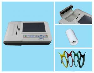 China price of ecg machine 3 channel/6 channel Cheap portable ECG machine price/Color Scre on sale