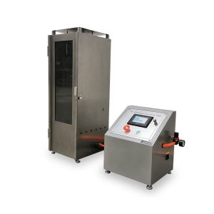 Astm D6413 Electronic Fabric Vertical Burn Flammability Test Chamber