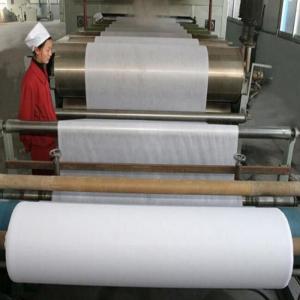 China 100% PVA Cold Water Soluble Non Woven Fabric For Embroidery Backing wholesale