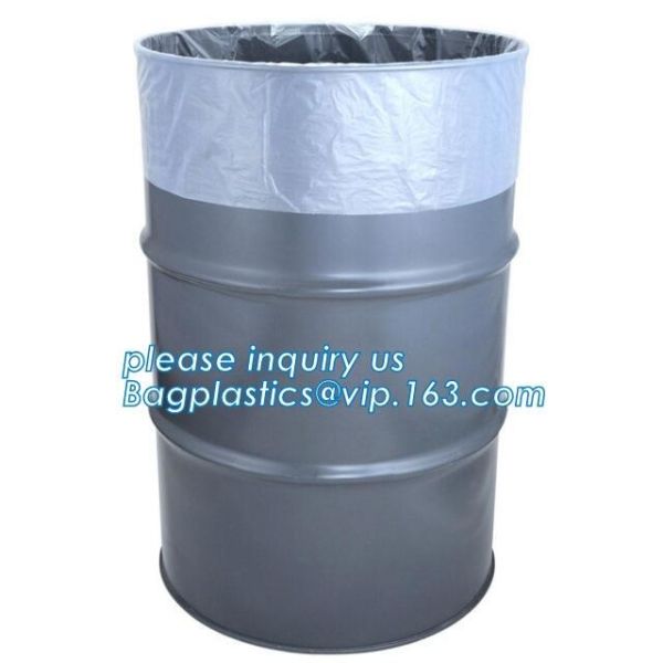 plastic bag with round bottom, round bottom pail liner, packing liquid round bottom bag, Biodegradable round bottom bag,
