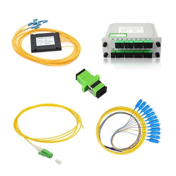 PLC Fiber Optic Splitter Module Cassette SC APC for FTTH / CATV / PON Systems