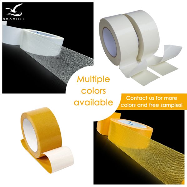 Manufacturer Double Sided Carpet Adhesive Rug Gripper Removable Multi-Purpose Rug Tape